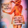 Jörg Döring "Hell is empty" Mixed Media 30 x 25 cm