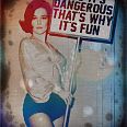 Jörg Döring "It's dangerous" Mixed Media 25 x 30 cm