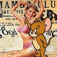 Jörg Döring "Mambo Club" Mixed Media 130 x 170 cm