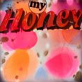 Jörg Döring "My honey" Mixed Media 40 x 40 cm
