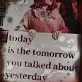 Jörg Döring "Talked about yesterday" Mixed Media 25 x 30 cm
