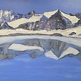 Johannes Maria Pittl "Rinnensee" Acryl auf Leinwand 40 x 60 cm