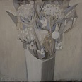 Josef Costazza "Blumenstilleben" Öl auf Leinwand 35 x 40 cm
