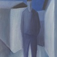 Josef Costazza "Figur" Öl auf Leinwand, 40 x 30 cm