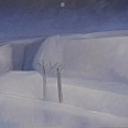 Josef Costazza "Winterlandschaft" Öl auf Leinwand, 35 x 50 cm