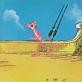Pink Panther "On the pirate boat" Original Production Cel 27 x 43 cm