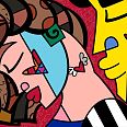 Romero Britto "Sexy" Siebdruck 63 x 93 cm