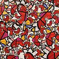Romero Britto "True Love" 2015 Digital Print 130 x 160 cm