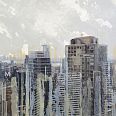 Gottfried Salzmann "NY, M Hotel" Radierung 52 x 76 cm