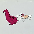 The Flintstones "Dino" Original Production Cel 27 x 32 cm