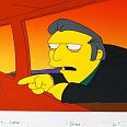 The Simpsons, Fat Tony 2, The Twisted World of Marge, 4F08, Original Production Cel