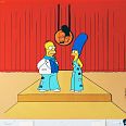 The Simpsons, Homer & Marge, The Simpsons Spin-Off 4F20, Original Production Cel