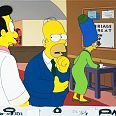 The Simpsons, Homer & Marge, The War of the Simpsons, 7F20, Original Production Cel