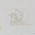 The Simpsons "Lisa the Skeptic" Original Pencil Drawing 26,5 x 31,5 cm