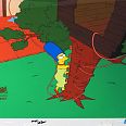 The Simpsons, Marge tree climbing, Bart the Mother 5F22, Original Production Cel