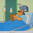 The Simpsons "'Round Springfield" Original Production Cel 27 x 32 cm