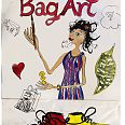 Thitz "Bag Art" 2018 Acrylfarben auf Tüte 50 x 32 cm