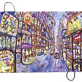 Thitz Urban Bag Art "New York Street Utopia" Acryl auf Künstlersiebdruck, Tüten, Büttenpapier 54 x 80 cm Auflage: 40