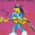 Udo Lindenberg "Ich mach mein Ding" Siebdruck 56 x 42 cm