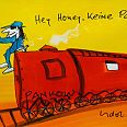 Udo Lindenberg "Sonderzug - Hey Honey" Mischtechnik 36 x 48 cm