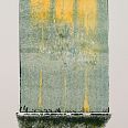 Zeno Wolf "Seelandschaft mit erleuchtenden Bäumen" Kupferdruck 30 x 21,5 cm