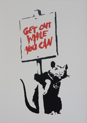 Banksy by The West Country Prince Nola Siebdruck 80 x 58 cm web