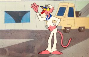 Pink Panther 2 Original Production Cel 27 x 43 cm web
