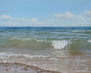 Carolin Wehrmann Baltic Spring Öllasur auf Leinwand 40 x 50 cm web
