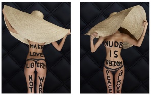 Cecile Plaisance "Freedom" Photographie Lenticulaire 125 x 95 cm