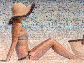 Joel Moens de Hase "Focus" Digital Art 90 x 120 cm