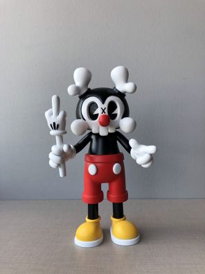 THEODORU, Kranyus ZFG, Acrylic painted figure, 30 cm