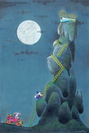 Mordillo Honeymoon Fine Art Print 60 x 43 cm web