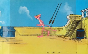 Pink Panther 2 Original Production Cel 27 x 43 cm web