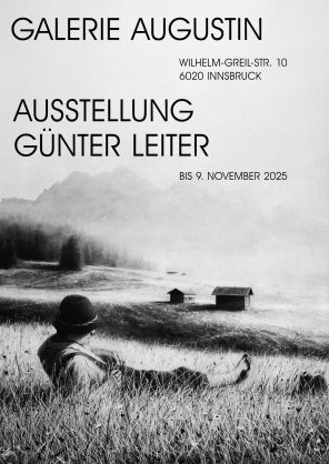 günter leiter ausstellungsplakat