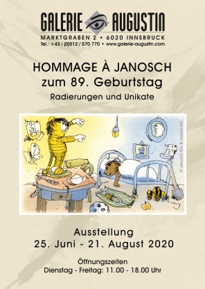 Plakat Janosch Innsbruck 2020 EV